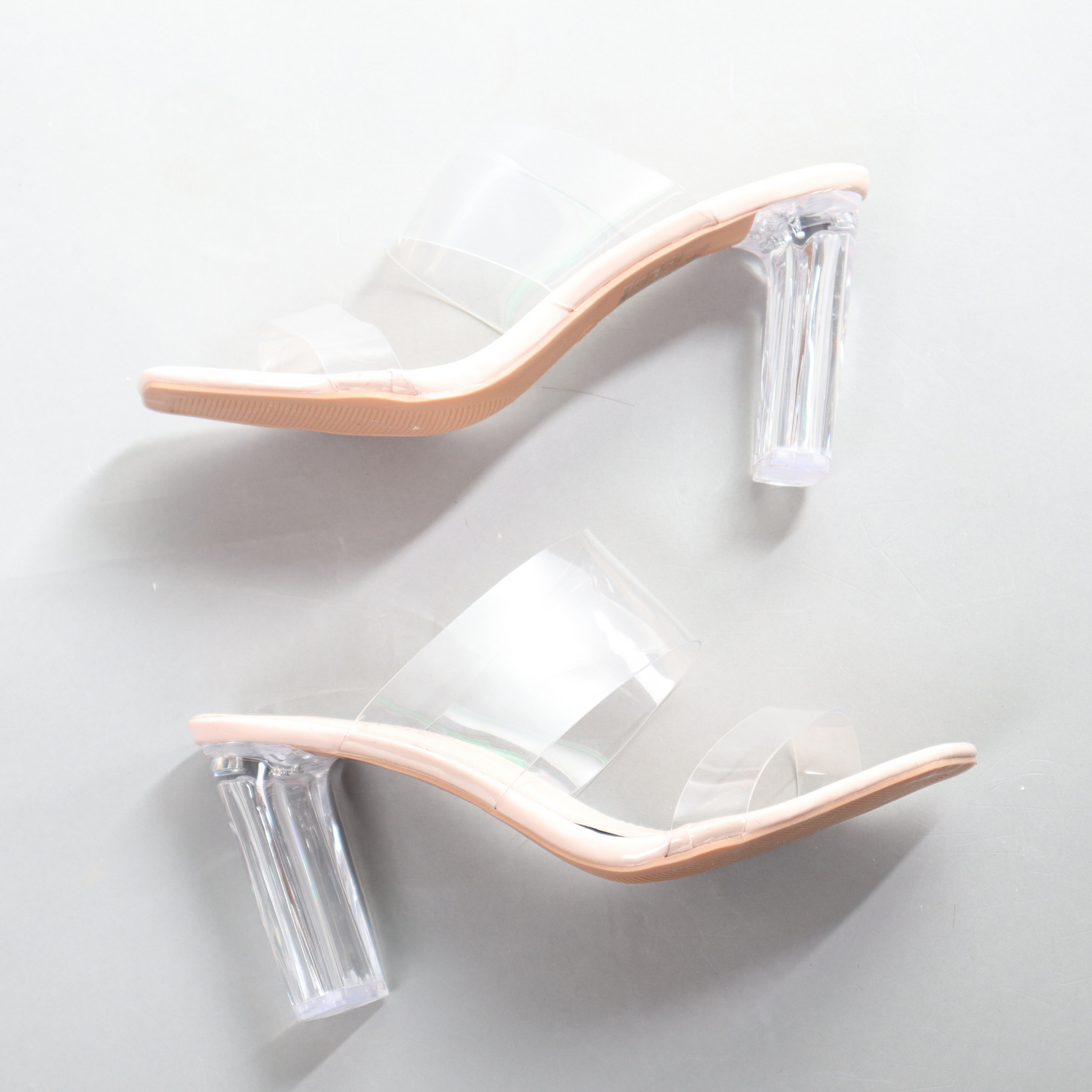 Mule a discount talon transparent